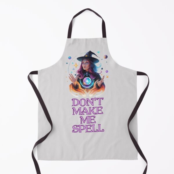 Item preview, Crafty Witch Don't make Me Spell Design designed and sold by JuditR.