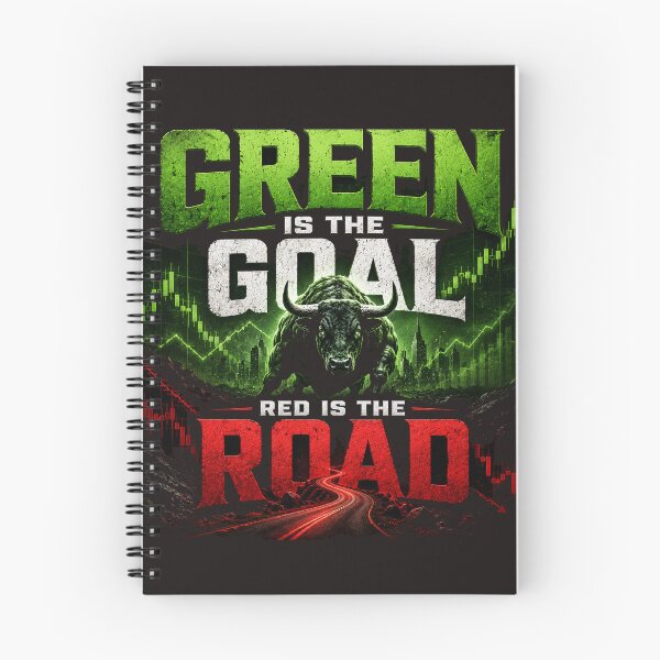 Item preview, Green Is the Goal, Red Is the Road – Forex Trading Motivation | Trading Psychology | Trader Quote T-Shirt designed and sold by PipForgeStudio .