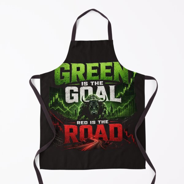 Item preview, Green Is the Goal, Red Is the Road – Forex Trading Motivation | Trading Psychology | Trader Quote T-Shirt designed and sold by PipForgeStudio .