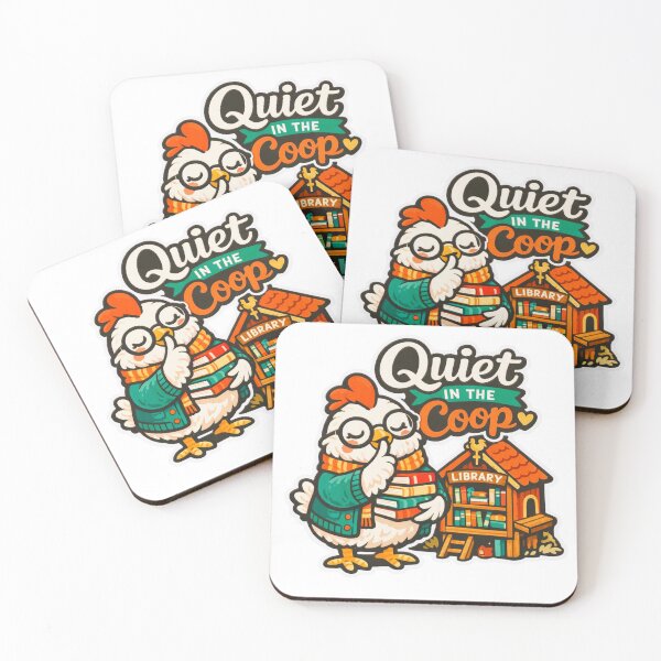 Item preview, Librarian Chicken Coop designed and sold by Chill Chicken Studio.