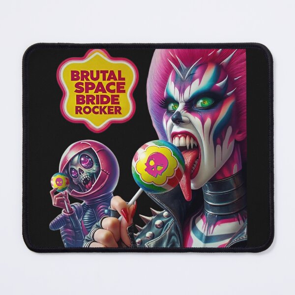 Item preview, Brutal Space Bride Rocker Lollipop designed and sold by Voodoo Store Paranormal Collections.