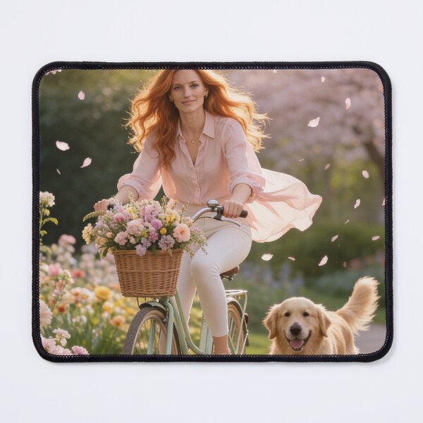 Item preview, Cycling through spring designed and sold by SimonsDesignArt.