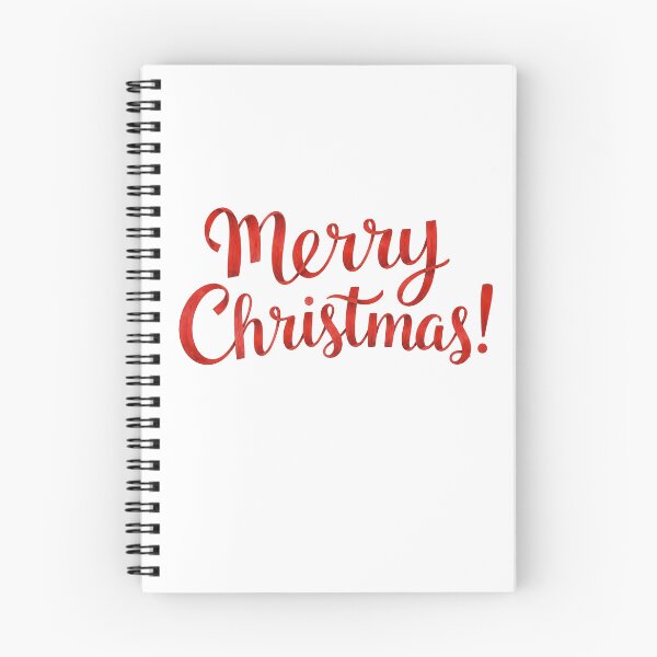 Item preview, Simple Merry Christmas Artistic Red Brush Script Holiday Lettering designed and sold by Zazizu.