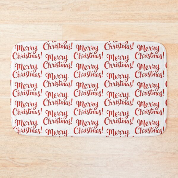 Item preview, Simple Merry Christmas Artistic Red Brush Script Holiday Lettering designed and sold by Zazizu.