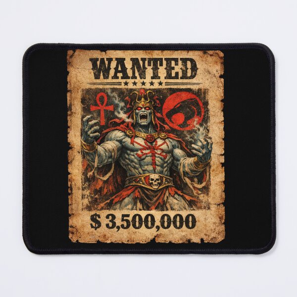 Item preview, 80s Cartoon Villains Gallery: Old West Wanted Poster Mumm-Ra designed and sold by Rex Vox.