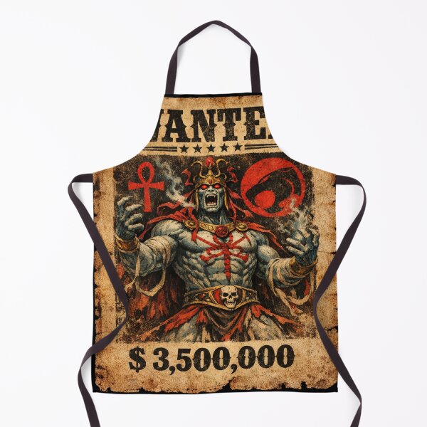 Item preview, 80s Cartoon Villains Gallery: Old West Wanted Poster Mumm-Ra designed and sold by Rex Vox.