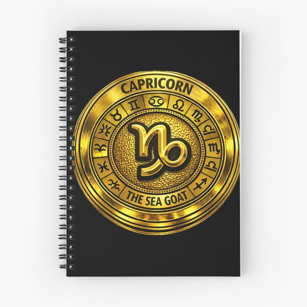 Item preview, Capricorn – The Sea Goat | Golden Zodiac Medallion designed and sold by Synthos1978.