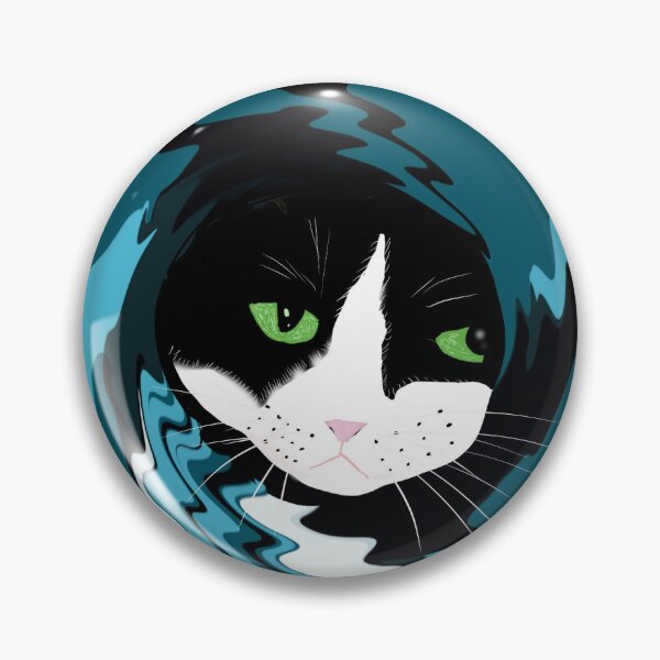 Item preview,  Cat with Green Eyes designed and sold by Elaine M Hayward .