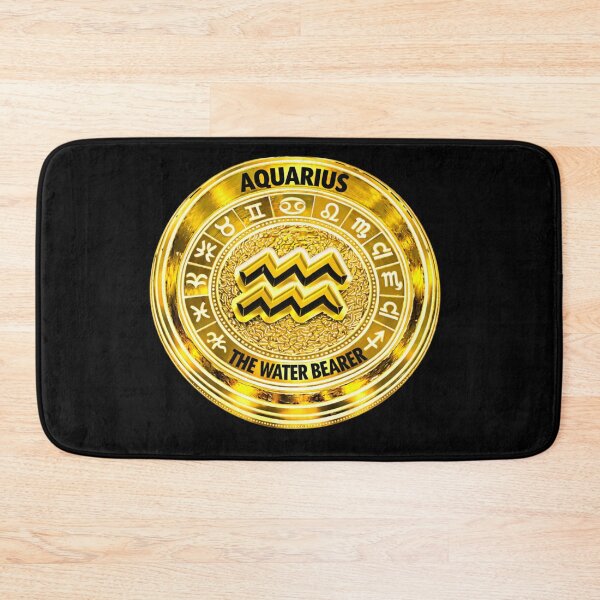 Item preview, Aquarius – The Water Bearer | Golden Zodiac Dis designed and sold by Warrior’s Path.