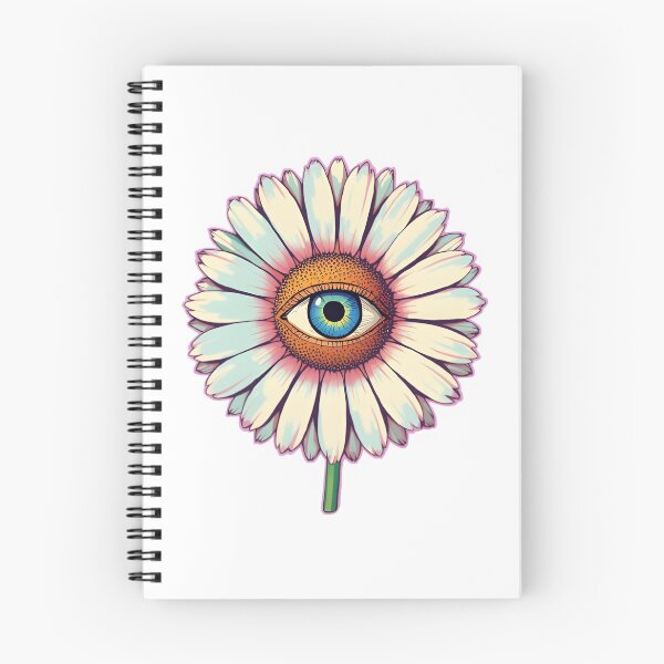 Item preview, Surreal Weirdcore Dreamcore Eyeball Daisy Flower designed and sold by 77Clover.