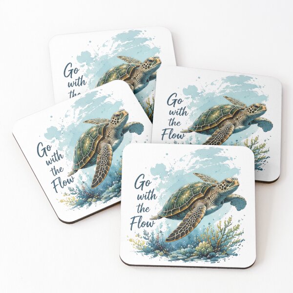 Item preview, Sea Turtle Ocean Nature Inspirational Graphic designed and sold by RedPixelPlus.