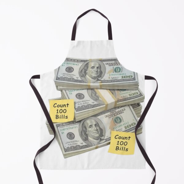 Item preview, 100 Dollar Bills Stack US Money Cash Stack Count 100 Bills Money Meme Tshirt designed and sold by BodaZZ.