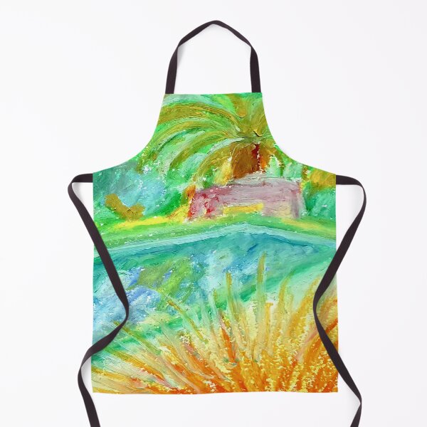 Item preview, pool. oil pastel designed and sold by Tereza Pilar  Art.