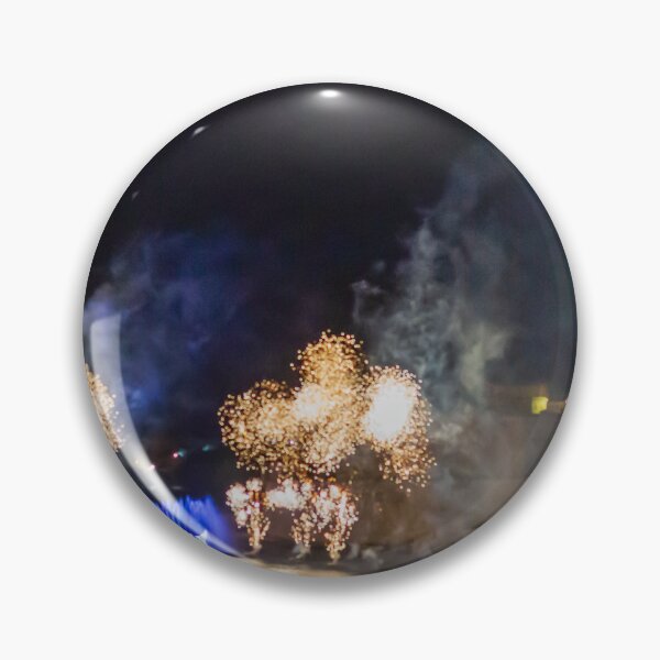 Item preview, Fireworks Display Over Harbor At Night With Colorful Reflections And Festive Light Show designed and sold by Nmallia.