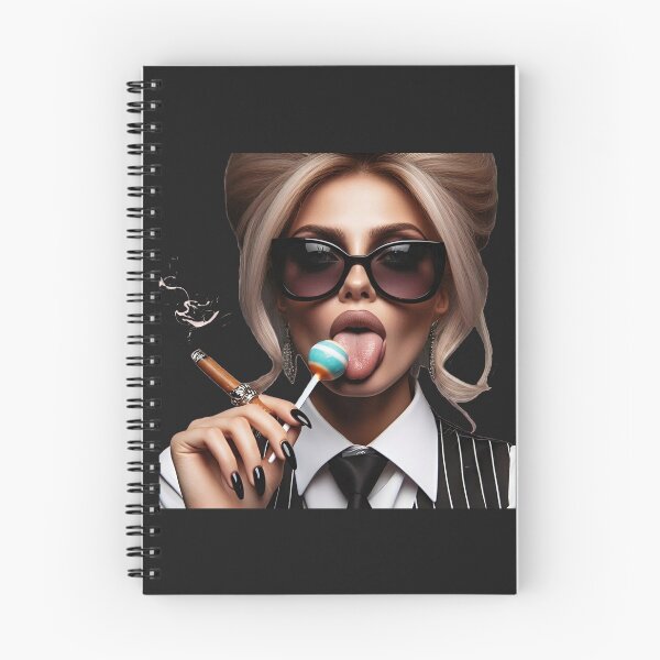 Item preview, Mafia Boss Licking Round Lollipop designed and sold by Voodoo Store Paranormal Collections.
