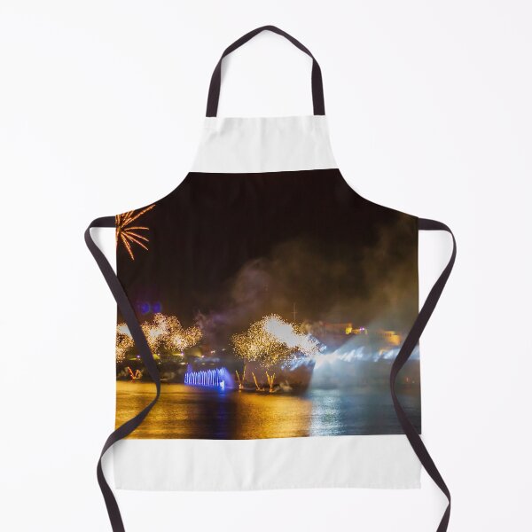 Item preview, Fireworks Display Over Harbor At Night With Colorful Reflections And Festive Light Show designed and sold by Nmallia.