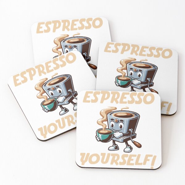 Item preview, National Coffee Day - Espresso Yourself Funny Coffee  designed and sold by drchzak.