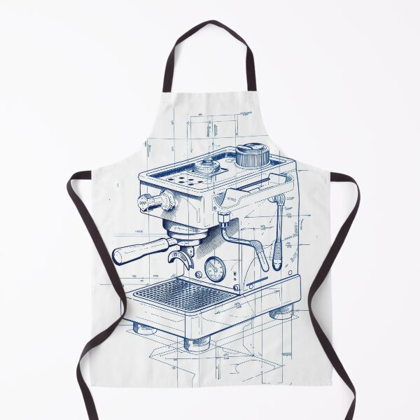 Item preview, Anatomical Blueprint of a Perfect Espresso Machine designed and sold by dragonwolfpack.