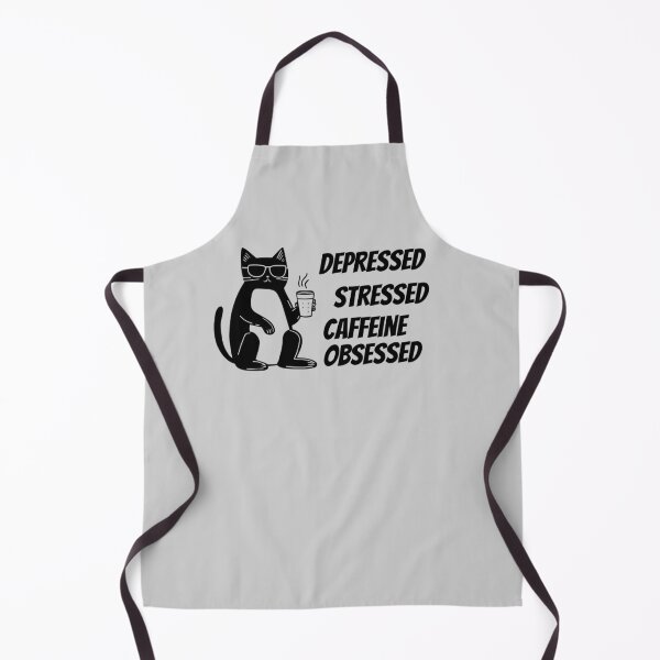 Item preview, Depressed Stressed Caffeine Obsessed designed and sold by monika-arthing.