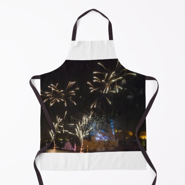 Item preview, Fireworks Display Over Harbor At Night With Colorful Reflections And Festive Light Show designed and sold by Nmallia.