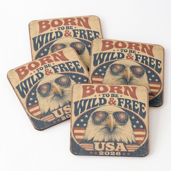 Item preview, Born to be Wild & Free - USA 2026 designed and sold by Saint Arts Studio.