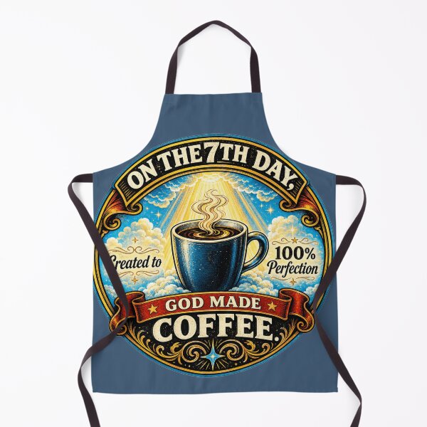 Item preview, 7th Day Coffee – God Created, Brew to Perfection designed and sold by BB Design Garage.