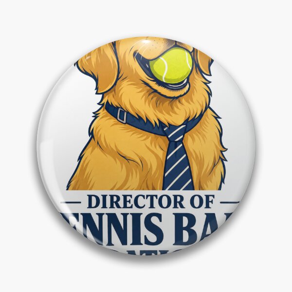 Item preview, Golden Retriever Director Tennis Ball Dog Lover designed and sold by arawaksupplyco.