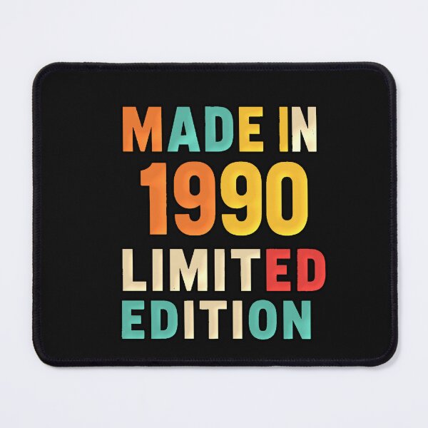 Item preview, Made in 1990 Limited Edition | Retro Vintage Design Birthday designed and sold by AstronautMerch.