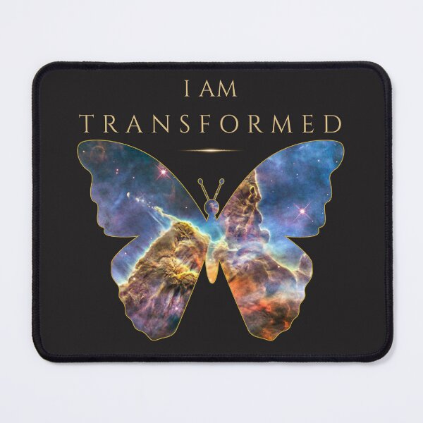 Item preview, I AM TRANSFORMED | Celestial Butterfly Transformation Art designed and sold by KittenAndCo.
