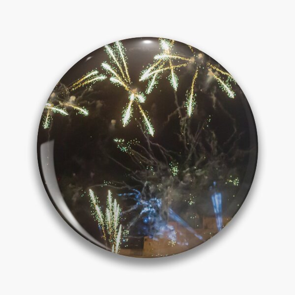 Item preview, Fireworks Display Over Harbor At Night With Colorful Reflections And Festive Light Show designed and sold by Nmallia.