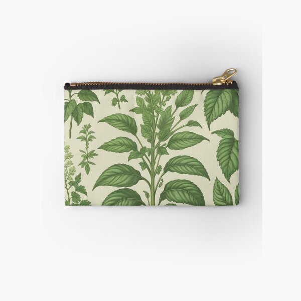Item preview, Vintage Green Herbs Botanical Illustration designed and sold by AEVORI.