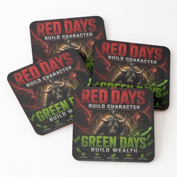 Item preview, Red Days Build Character, Green Days Build Wealth – Forex Trading Quote | Trading Psychology | Trader Motivation T-Shirt designed and sold by PipForgeStudio .