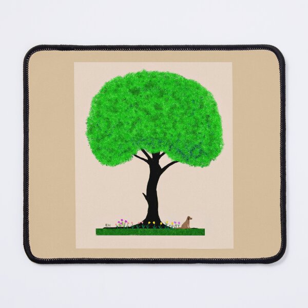 Item preview, Tree with a Dog Underneath. designed and sold by Elaine M Hayward .