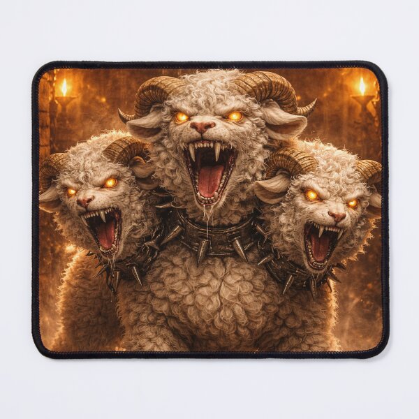 Item preview, Three-Headed Cer-Baa-Rus | Hogwooltz Sheepism Parody designed and sold by Thpoar.