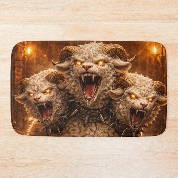 Item preview, Three-Headed Cer-Baa-Rus | Hogwooltz Sheepism Parody designed and sold by Thpoar.