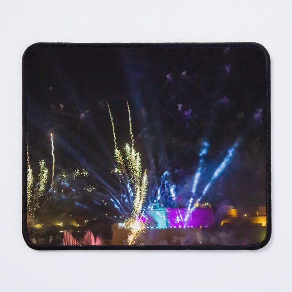 Item preview, Fireworks Display Over Harbor At Night With Colorful Reflections And Festive Light Show designed and sold by Nmallia.
