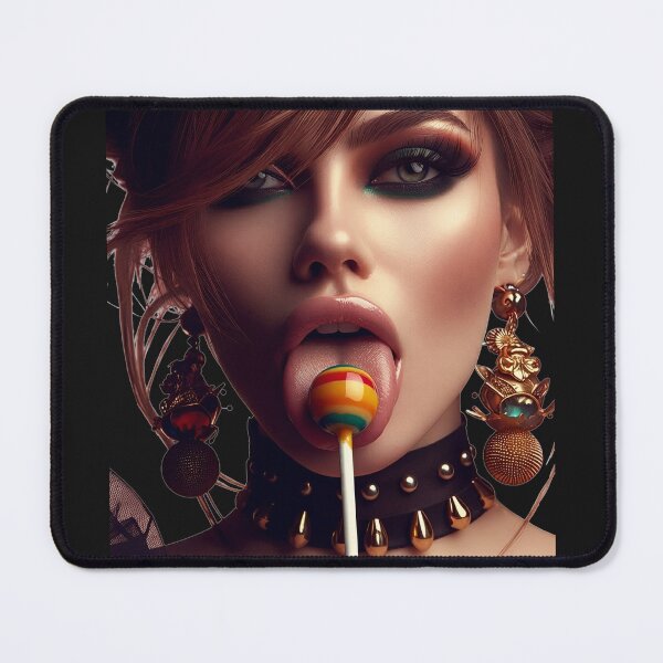 Item preview, Glamorous Punk Licking Rainbow Lollipop designed and sold by Voodoo Store Paranormal Collections.