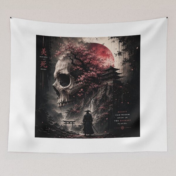 Item preview, Beauty Can Bloom Even in the Darkest Place designed and sold by Grandtshirt | Creative Print Designs.