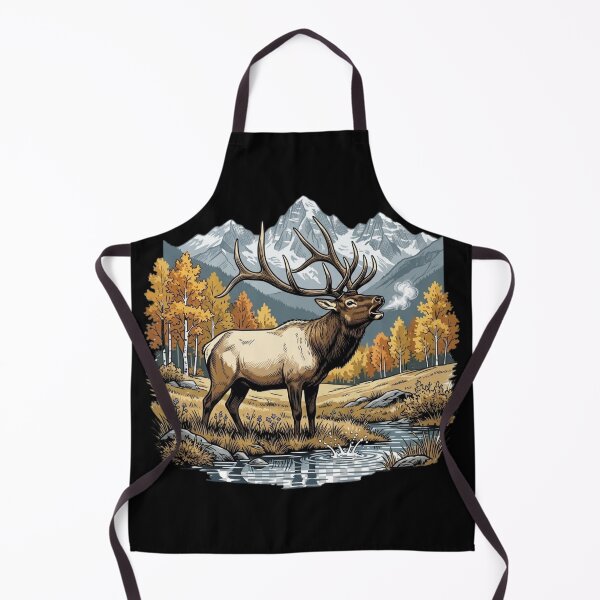 Item preview, Elk bull designed and sold by RisingWolfStudio.