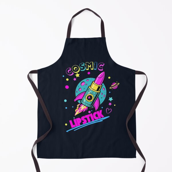 Artikelvorschau, T-Shirt mit kosmischem Lippenstift-Raketen-Cartoon | Niedliches Weltraum-Make-up-Motiv entworfen und verkauft von Aimetoi.