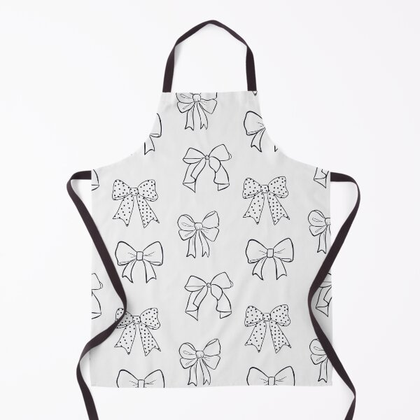 Item preview, Dark Coquette Ribbon Bow Seamless Pattern Dark Line Art designed and sold by StoriesInGrain.