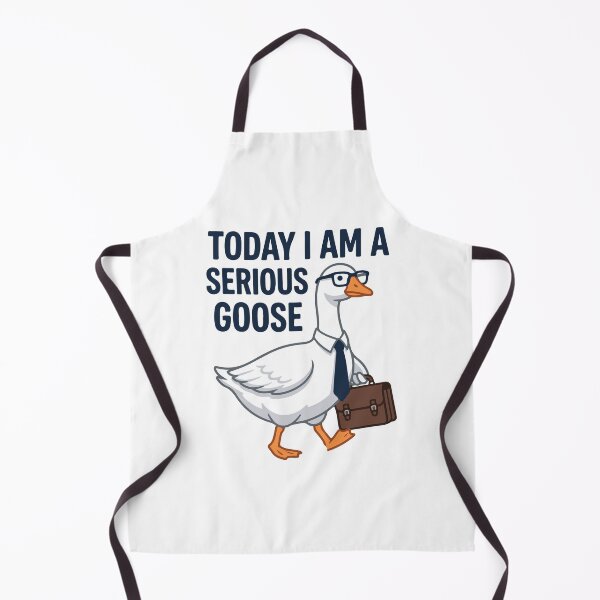 Item preview, Today I Am A Serious Goose - Funny Sarcastic Office Worker Meme designed and sold by raedattia.