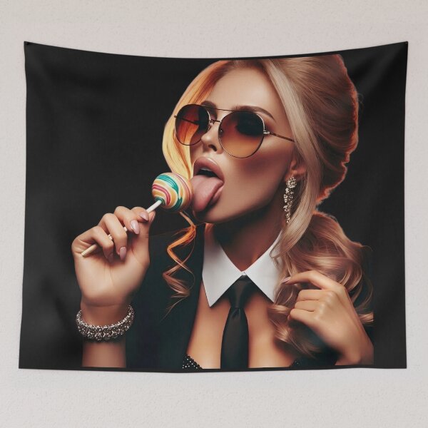 Item preview, Mafia Boss Licking Swirl Lollipop designed and sold by Voodoo Store Paranormal Collections.