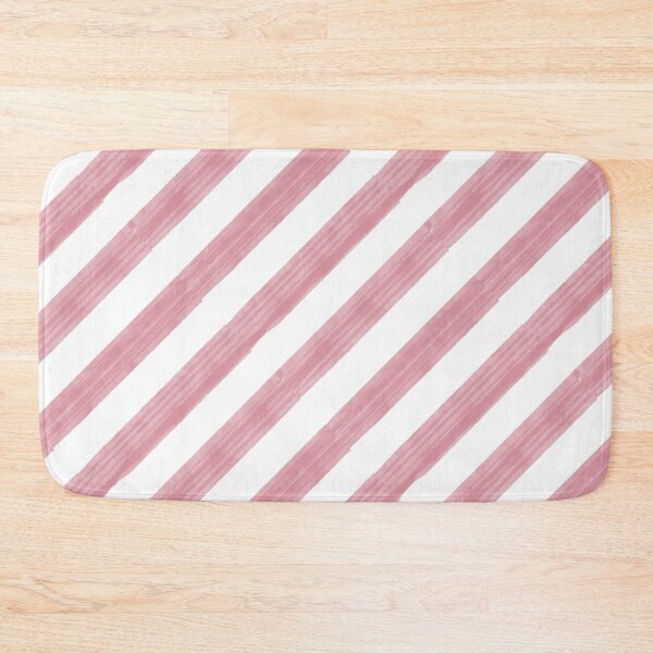 Item preview, Pink Watercolor Stripes-Part of My Vintage Surfboard  and Women's Swimsuit Collection designed and sold by PD-Coastal.
