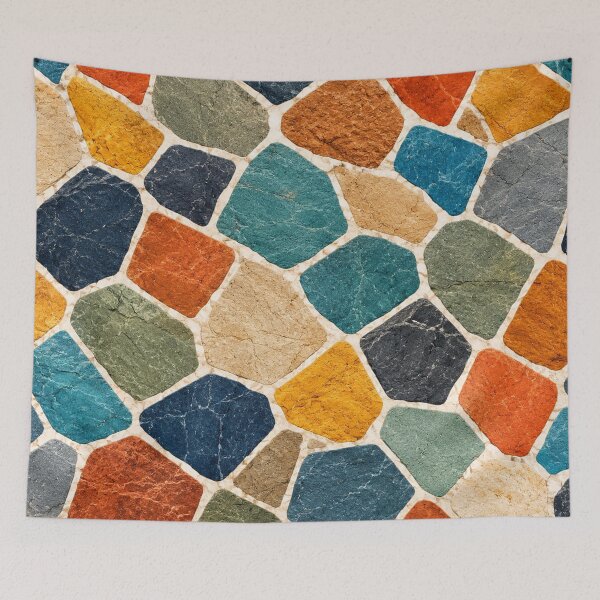 Item preview, Mosaic Stone – Vibrant Fusion designed and sold by layalistoresa.
