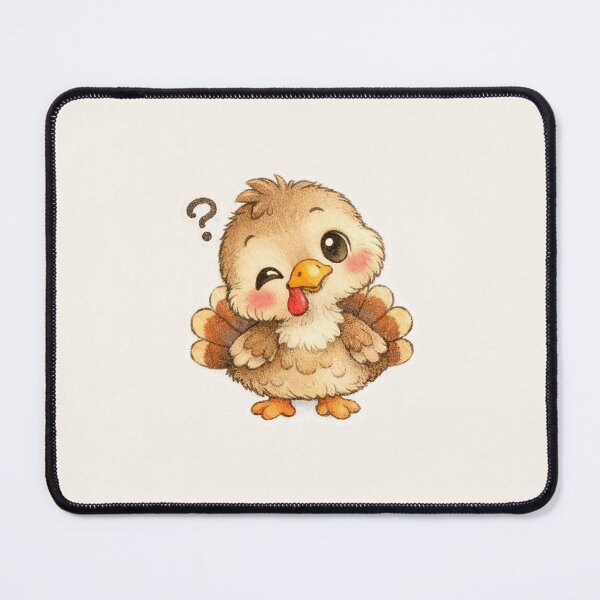 Item preview, Cute Winking Baby Turkey Funny Kawaii Thanksgiving Sticker designed and sold by mijaczeek.