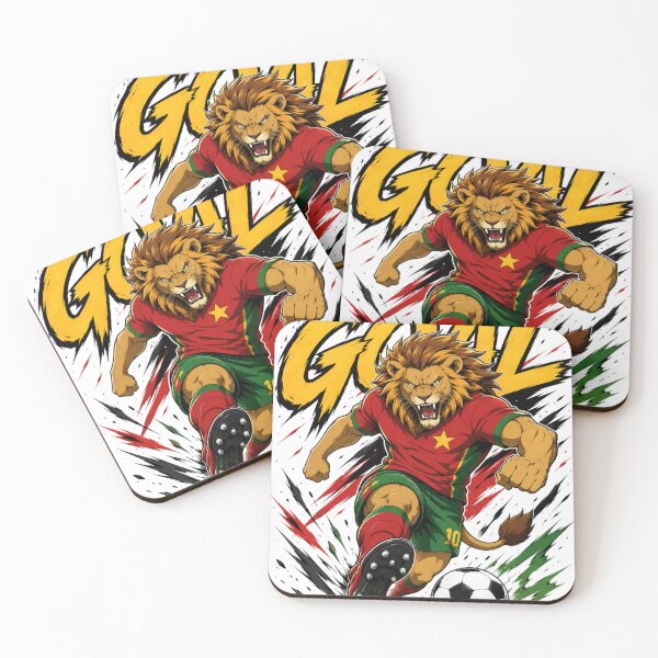 Item preview, Lion Man Goal designed and sold by Nefi-stickers.