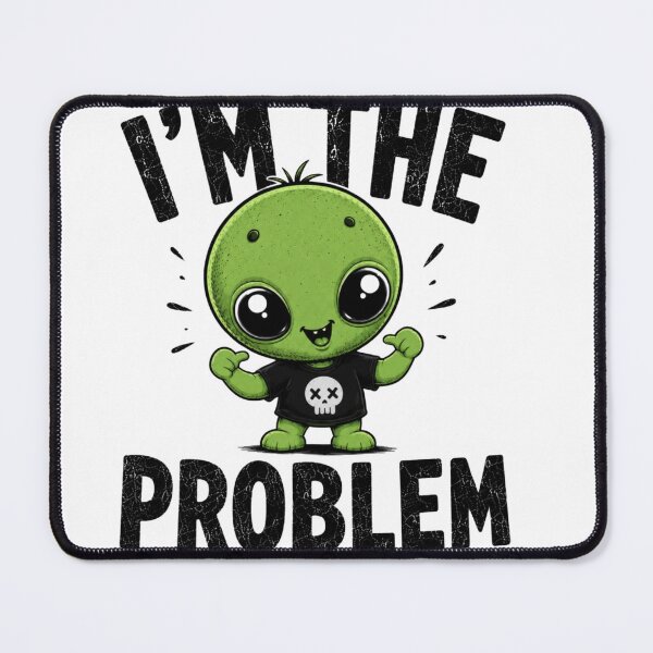 Item preview, I'm the Problem Funny Alien Shirt | Cute Green Alien Graphic | Sarcastic Introvert Humor designed and sold by Diesel outlaw .