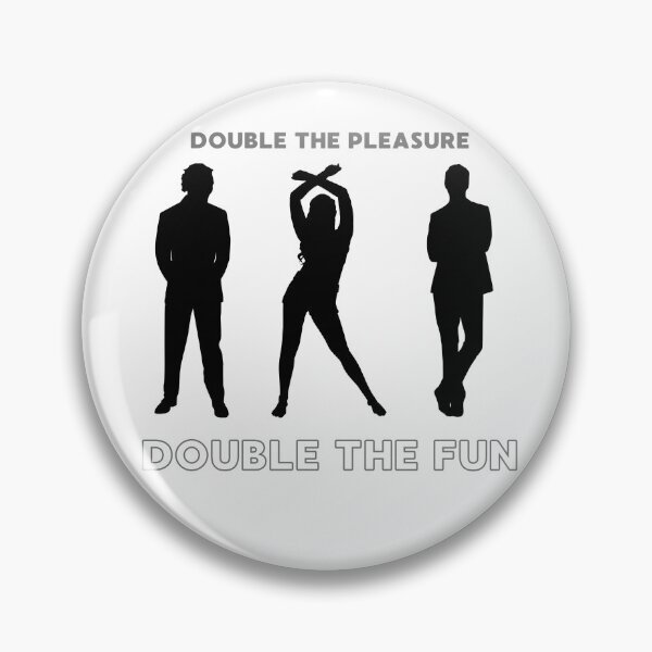 Item preview, Double the Pleasure Double the Fun designed and sold by Between-Words.