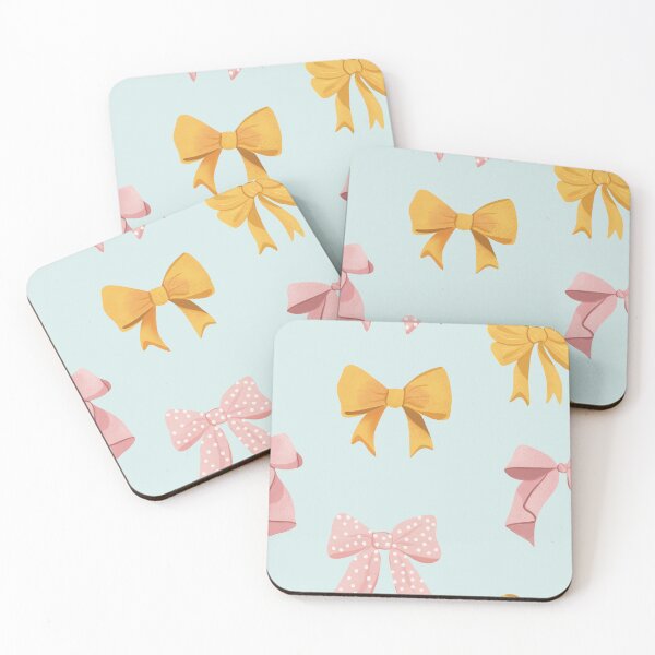 Item preview, Coquette Ribbon Bow Seamless Pattern Illustration designed and sold by StoriesInGrain.